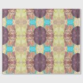 Ziggy: de hond in overall Waterverf Cadeaupapier (Vlak)