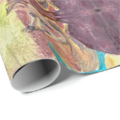 Ziggy: de hond in overall Waterverf Cadeaupapier (Rol Hoek)