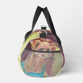 Ziggy: de hond in overall Waterverf Plunjezak (Rechts)