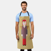 Ziggy – Glam Rock Apron Schort (Gedragen)