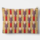 Ziggy – Patterned Zipper Accessory Pouch Etui (Achterkant)