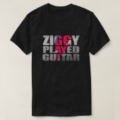 ZIGGY PLAYED GUITAR OP BLACK Classic T-shirt (Design voorkant)