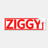 Ziggy Stamp Bumpersticker (Voorkant)