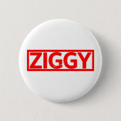 Ziggy Stamp Ronde Button 5,7 Cm (Voorkant)