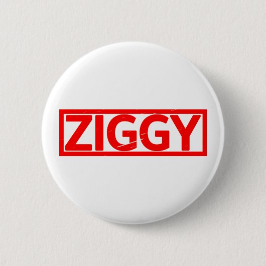 Ziggy Stamp Ronde Button 5,7 Cm (Voorkant)