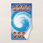 ZIGGY STARDUCK RUBBER DUCK Bath Towels Bad Handdoek (Handdoek)