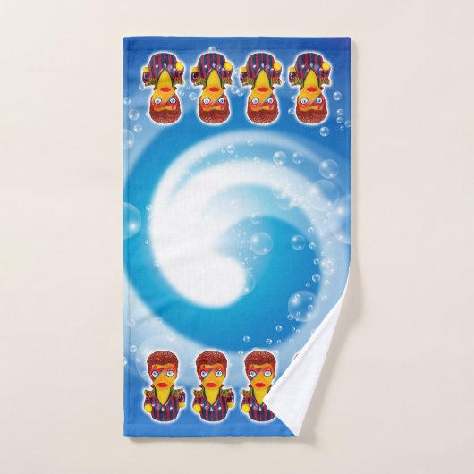 ZIGGY STARDUCK RUBBER DUCK Bath Towels Bad Handdoek (Handdoek)