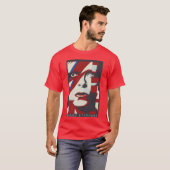 Ziggy Stardust jongen meisje T-shirt (Voorkant volledig)