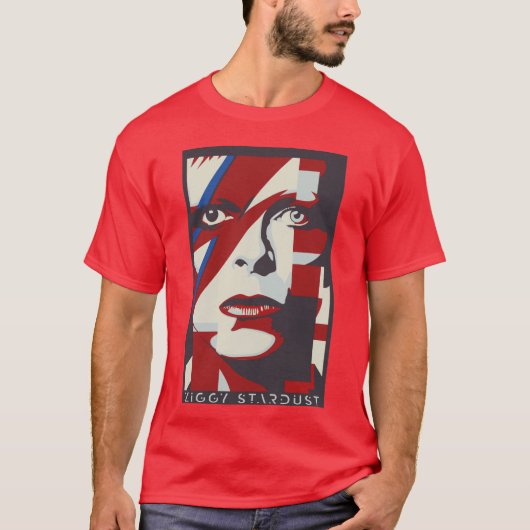 Ziggy Stardust jongen meisje T-shirt (Voorkant)