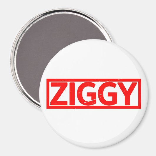 Ziggy Stempel Magneet (Voorkant / Achterkant)