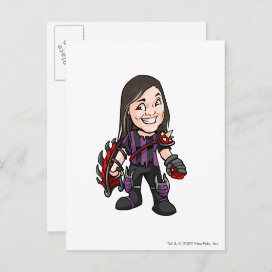 Ziggytron Darigan Citadel Briefkaart (Voorkant / Achterkant)