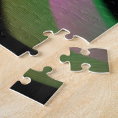 Zigzaag Puzzle Abstract Legpuzzel (Zijkant)