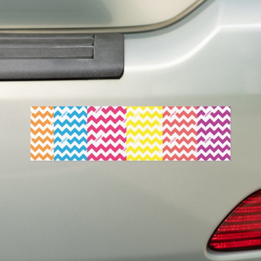 ZigZag Alle Bumpersticker (Op auto)