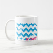 Zigzag Aqua 3 Koffiemok (Links)