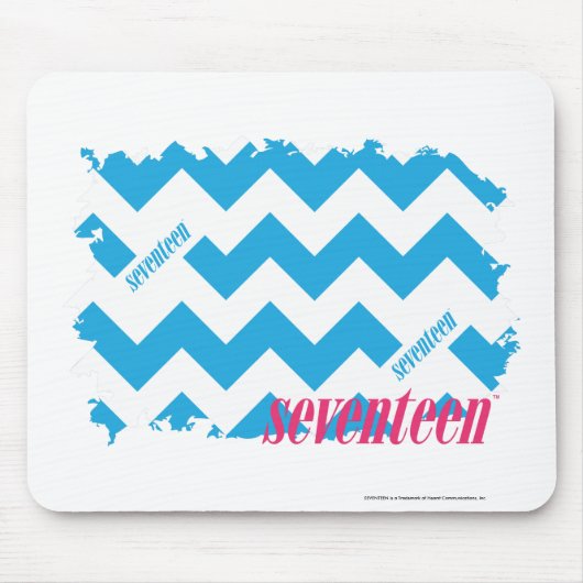 ZigZag Aqua 3 Muismat (Voorkant)