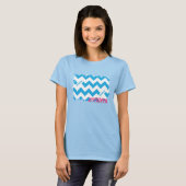 ZigZag Aqua 3 T-shirt (Voorkant volledig)