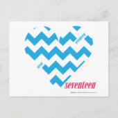 ZigZag Aqua 4 Briefkaart (Voorkant)