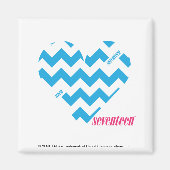 ZigZag Aqua 4 Magneet (Voorkant)