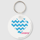 ZigZag Aqua 4 Sleutelhanger (Voorkant)