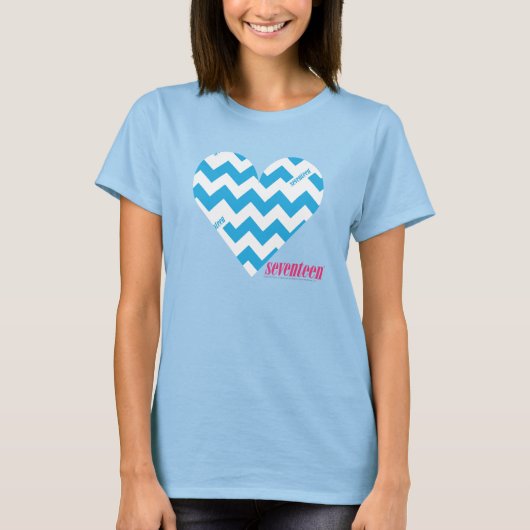 ZigZag Aqua 4 T-shirt (Voorkant)