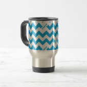 ZigZag Aqua Reisbeker (Voorkant links)
