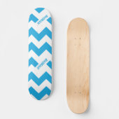 ZigZag Aqua Skateboard (Voorkant)