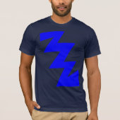 ZigZag - Blauw T-shirt (Voorkant)