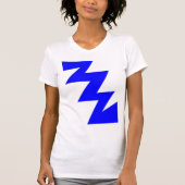 ZigZag - Blauw T-shirt (Voorkant)