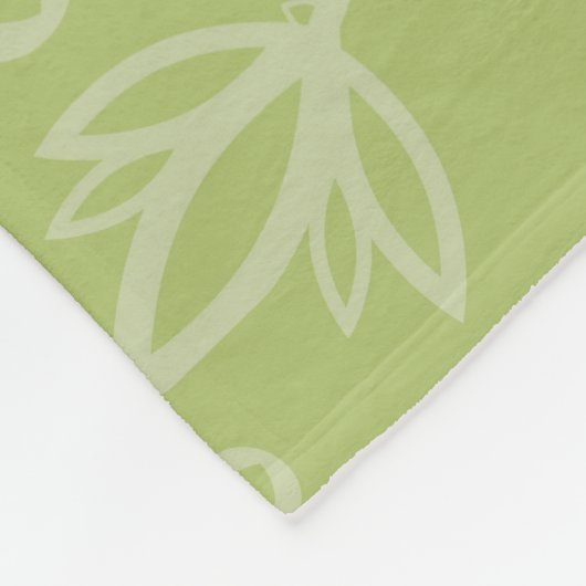 zigzag, Chevron, Gingham, Polka dots, Jouw naam Fleece Deken (Hoek)