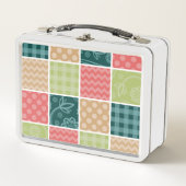 Zigzag, Chevron, Gingham, Polka Dots, Patchwork (Voorkant)