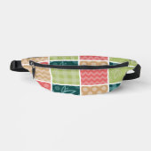 Zigzag, Chevron, Gingham, Polka Dots, Patchwork Heuptasje (Voorkant)