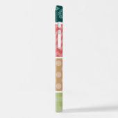 Zigzag, Chevron, Gingham, Polka Dots, Patchwork iPhone Hoesje (Linkerkant)