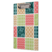Zigzag, Chevron, Gingham, Polka Dots, Patchwork Klembord (Links)