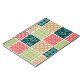 Zigzag, Chevron, Gingham, Polka Dots, Patchwork Notitieboek (Linkerzijde)