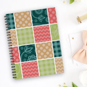 Zigzag, Chevron, Gingham, Polka Dots, Patchwork Notitieboek