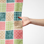 Zigzag, Chevron, Gingham, Polka Dots, Patchwork Sjaal<br><div class="desc">Kute,  leuke en schattige patronen met zigzag,  chevron,  polka dots en gingham. Moderne en trendy cadeau,  perfect voor de lappendeken in je leven.</div>