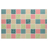 Zigzag, Chevron, Gingham, Polka Dots, Patchwork Stof (Fat Quarter)