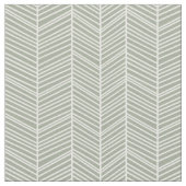 zigzag chevron herringbone-patroon op grijs stof (Close Up)
