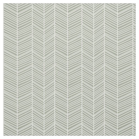 zigzag chevron herringbone-patroon op grijs stof (Swatch)