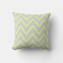 Zigzag Chevron Pattern | Geel grijs