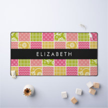 zigzag, Chevron, Polka Dots, Gingham, Jouw naam
