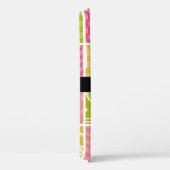 zigzag, Chevron, Polka Dots, Gingham, Jouw naam Case-Mate iPhone Case (Achterkant / Rechts)