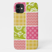 Zigzag, Chevron, Polka Dots, Gingham, Patchwork Case-Mate iPhone Case (Achterkant)