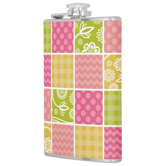 Zigzag, Chevron, Polka Dots, Gingham, Patchwork Heupfles (Links)