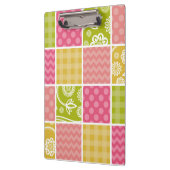 Zigzag, Chevron, Polka Dots, Gingham, Patchwork Klembord (Links)