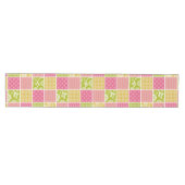 Zigzag, Chevron, Polka Dots, Gingham, Patchwork Medium Tafelloper (Horizontaal)