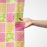 Zigzag, Chevron, Polka Dots, Gingham, Patchwork Sjaal<br><div class="desc">Kute,  leuke en schattige patronen met zigzag,  chevron,  polka dots en gingham. Moderne en trendy cadeau,  perfect voor de lappendeken in je leven.</div>