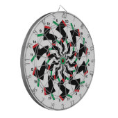 Zigzag Dartbord (Voorkant Links)