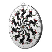Zigzag Dartbord Gespeeld (Voorkant Rechts)