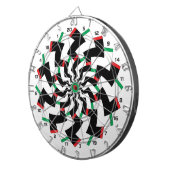 Zigzag Dartbord gespiegelde versie (Voorkant Rechts)
